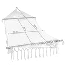Sunnydaze Deluxe American Style Mayan Hammock & 15' Hammock Stand