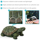 Sunnydaze Terrance the Tortoise Garden Statue - 9"