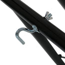 Sunnydaze Brazilian 2-Person Hammock with Universal Multi-Use Stand