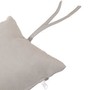 Sunnydaze Replacement Seat Cushion and Headrest Pillow for Phoebe Egg Chair - Gray