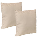 Sunnydaze Indoor/Outdoor Decorative Throw Pillow Set of 2 - 17-Inch - Color Options