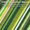 Sunnydaze 2-Person Quilted Fabric Double Hammock with Pillow