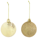 Sunnydaze 50pc Christmas Ornament Balls