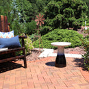 Sunnydaze Glazed Ceramic Outdoor Bird Bath