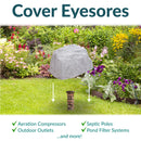 Sunnydaze Low-Profile Artificial Landscape Rock Cover with Stakes
