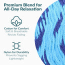 Sunnydaze Family Size Handwoven Thick Cord Mayan Hammock