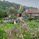 Sunnydaze Staked Metal Garden Wind Spinner