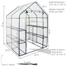 Image showing the overall product dimensions including height, depth and width.