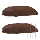 Sunnydaze Polyresin Landscape Rock Cover with Stakes