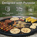 Sunnydaze X-Marks Round Cooking Grate