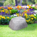 Sunnydaze Low-Profile Artificial Landscape Rock Cover with Stakes