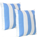 Sunnydaze Indoor/Outdoor Decorative Throw Pillow Set of 2 - 17-Inch - Color Options