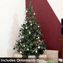 Sunnydaze 50pc Christmas Ornament Balls