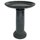 Sunnydaze Toulon Outdoor Ceramic Bird Bath - 24.5" H