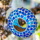 Sunnydaze Mosaic Fly-Through Hanging Bird Feeder