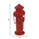 Sunnydaze Fire Hydrant Dog Pee Post Metal Garden Statue