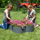 Sunnydaze Galvanized Steel Raised Garden Bed