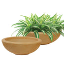 Sunnydaze Percival Polyresin Outdoor Planter Bowl - 20.75"