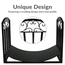 Sunnydaze 2' Indoor/Outdoor Decorative Fireplace Log Holder