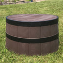 TankTop Covers Whiskey Barrel 31" Flat Top Septic Lid Enclosure