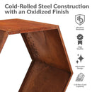 Sunnydaze Rustic Hexagon Firewood Storage - 30"