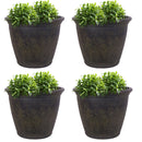 Sunnydaze Anjelica Polyresin Outdoor Flowerpot Planter