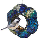 Sunnydaze Mosaic Fly-Through Hanging Bird Feeder