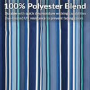 Sunnydaze 2-Person Quilted Fabric Double Hammock with Pillow