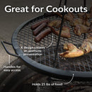 Sunnydaze X-Marks Round Cooking Grate