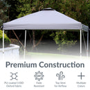 Sunnydaze Premium Oxford Fabric Pop-Up Canopy Shade with Vent