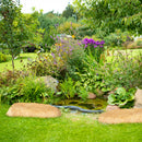 Sunnydaze Flat Artificial Landscape Rock Cover with Stakes