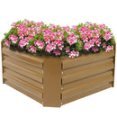 Sunnydaze Galvanized Steel Raised Garden Bed