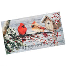 Sunnydaze 17.5" x 29" Indoor Holiday Entrance Mat - Multiple Colors