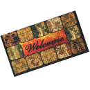 Sunnydaze 17.5" x 29" Indoor Rubber-Back Entrance Mat - Multiple Colors