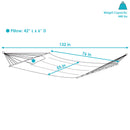 Image showing the overall product dimensions including height, depth and width.