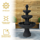 Sunnydaze Flower Blossom Outdoor Electric 3-Tier Water Fountain - 43" H
