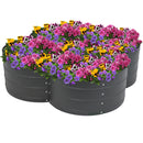Sunnydaze Galvanized Steel Raised Garden Bed