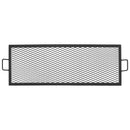 Sunnydaze X-Marks Rectangle Fire Pit Cooking Grill