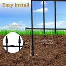 Sunnydaze Roman Garden Border Fence Set
