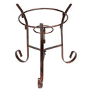 Sunnydaze Black Steel Traditional Style Gazing Globe Stand - 9"