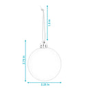 Image showing the overall product dimensions including height, depth and width.