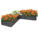 Sunnydaze Galvanized Steel Raised Garden Bed