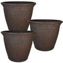 Sunnydaze Anjelica Polyresin Outdoor Flowerpot Planter