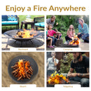 Sunnydaze Outdoor Fire Pit Bowl Replacement for DIY or Existing Stand