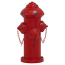 Sunnydaze Dog Fire Hydrant Pee Post Metal Garden Statue - 21-Inch