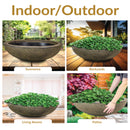 Sunnydaze Percival Polyresin Outdoor Planter Bowl - 20.75"