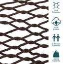 Sunnydaze Double Wide 2-Person Spreader Bar Rope Hammock