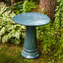 Sunnydaze Rennes Outdoor Ceramic Bird Bath - 22.5" H