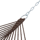 Sunnydaze Double Wide 2-Person Spreader Bar Rope Hammock