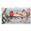Sunnydaze 17.5" x 29" Indoor Holiday Entrance Mat